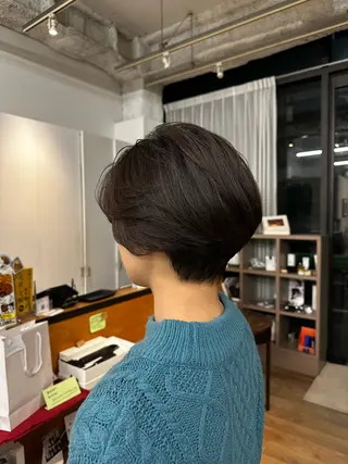 ショート メンズカット|パーマ 💇🏻武藤龍之介のヘアスタイル