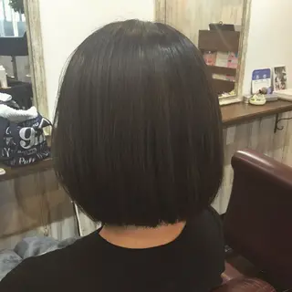 ショート カラー パーマ 金崎 新吾のヘアスタイル