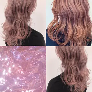ロング カラー 暖色/ブリーチカラー 🎀 M i k uのヘアスタイル
