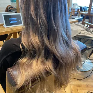 ロング カラー 🌈髪質改善🌈 過去の1艶サラ体験✨のヘアスタイル
