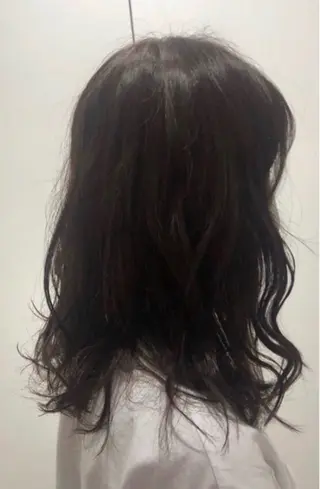 セミロング パーマ ママ美容師 Tsuchiyaのヘアスタイル