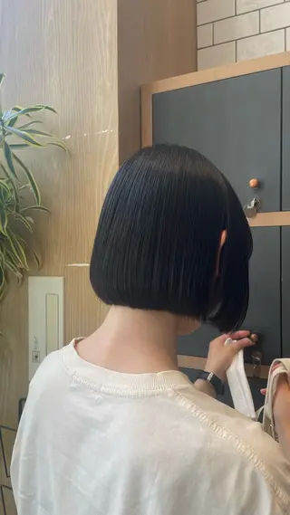 ショート ノンダメージカラー/ ボブ/RINのヘアスタイル