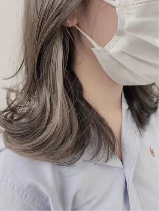 ミディアム カラー ❤️sai❤️ official❤️のヘアスタイル