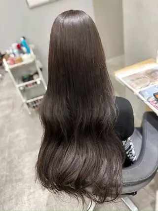 ロング カラー 透明感/美髪カラー 🫧永田 汰伊智のヘアスタイル