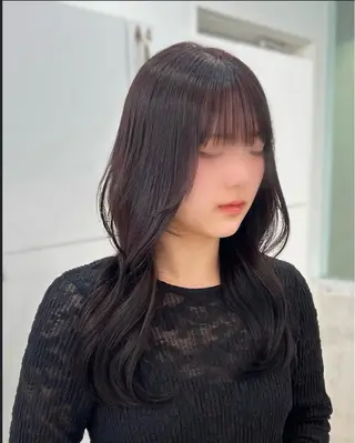 カラー 仙台／透明感／近藤 千夏のヘアスタイル