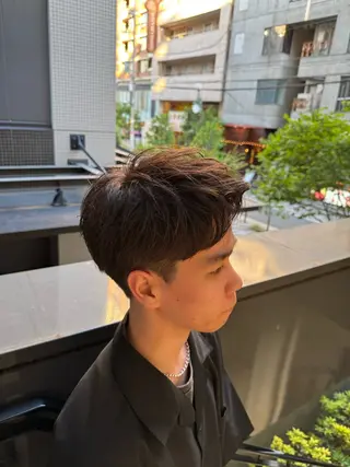 メンズ 河野 悠のヘアスタイル