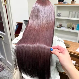 ロング カラー ツヤ髪✨髪質 改善 渋谷 サワのヘアスタイル