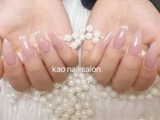ネイル kao nail マグネット/長さだしのネイルデザイン