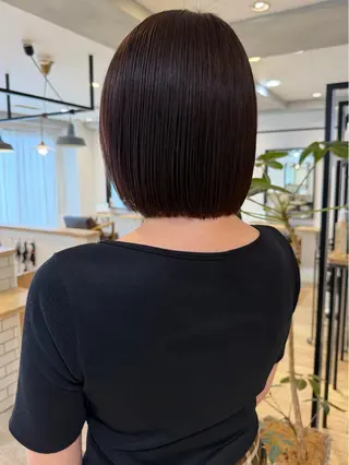 ショート カラー 石川絢佳/ 顔周り×暖色カラーのヘアスタイル