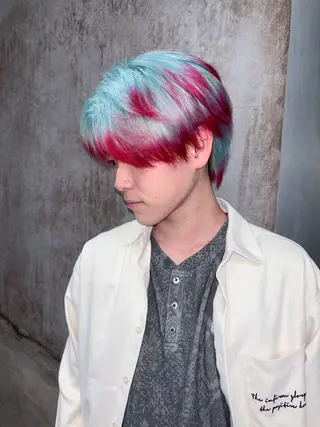 ショート カラー デザインカラー /rioのヘアスタイル