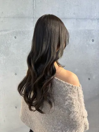 ロング ツヤ髪♡ 佐取歩のヘアスタイル