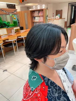 メンズ ANZY 下北沢店 💎 moeのヘアスタイル