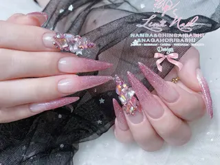 ロング Linanail Nambaのネイルデザイン