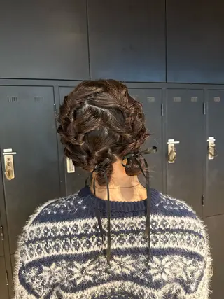 ミディアム ヘアアレンジ 🩶茉莉愛 ［maria］🩶のヘアスタイル