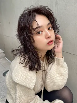 ミディアム STUD YUKIのヘアスタイル