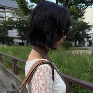 パーマ ハナ🌼 梅田/ボブ/パーマのヘアスタイル