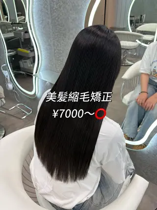 ロング ヘアアレンジ 大宮縮毛矯正🩵 レイヤー 佐藤和のヘアスタイル