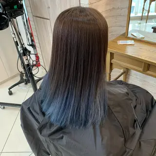 カラー 天野 利咲のヘアスタイル