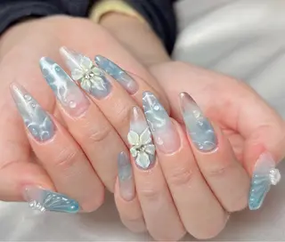 ネイル Aura Nail 長さだし/パラジェルのネイルデザイン