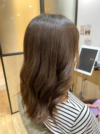 ミディアム カラー 木村 魁成のヘアスタイル