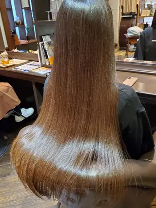 ロング カラー 小島　崇義 ブリーチお任せ下さいのヘアスタイル