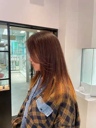 ロング レイヤーカット 🌺RYOKOのヘアスタイル