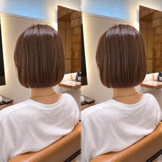 ショート カラー お悩み改善/銀座/ ボブ/🌸ゆうき🌸のヘアスタイル