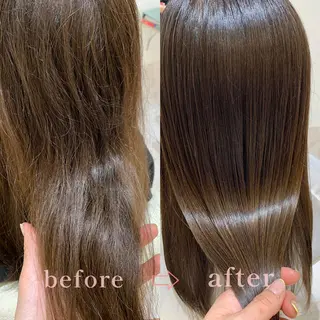 セミロング パーマ ivybyCIEL 女性専用サロンのヘアスタイル
