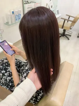 セミロング アトリエニューヨーク 三ノ輪店のヘアスタイル
