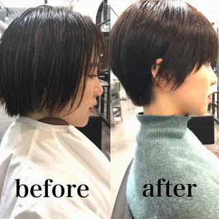 ショート 中野 恵脩のヘアスタイル