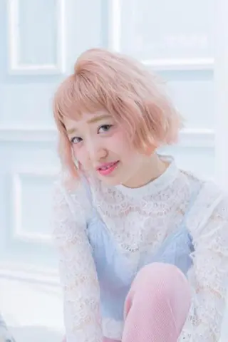 ミディアム カラー 韓国hair ·͜· watanabeのヘアスタイル