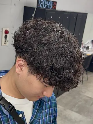 パーマ メンズ 【OVARL】武田 まなみのヘアスタイル