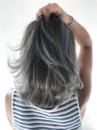 ミディアム 髪質改善 makiuchiのヘアスタイル