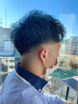 ショート カラー メンズ 似合う髪型見つけます AYAKAのヘアスタイル