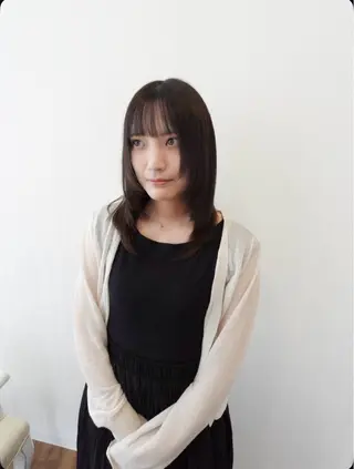 ミディアム MuseeduArt juriのヘアスタイル