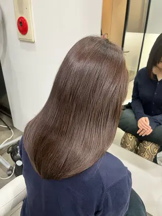 ミディアム カラー ボブ/透明感カラー ✂️ツムギ♡のヘアスタイル