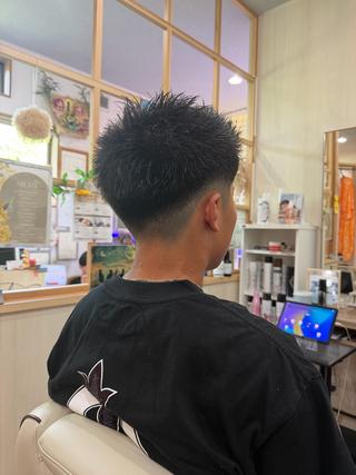 ショート メンズ 崎口 幸人のヘアスタイル