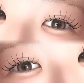マツエク・マツパ 。ꕤ°₊sakura 束感まつ毛⊹𓈒✿のマツエク・マツパデザイン