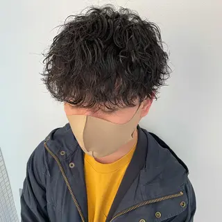 ショート カラー パーマ メンズ 🍃メンズヘア🍃 セヤシュウヘイのヘアスタイル