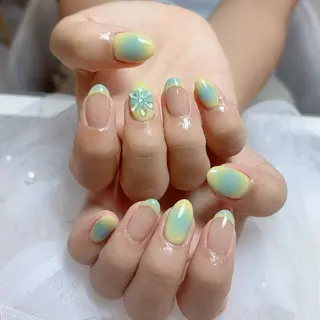 ネイル 🎀kira 長さだし💗モチ最高のネイルデザイン