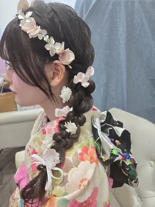 ロング ヘアアレンジ ナカシマ  アユミのヘアスタイル