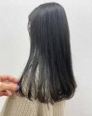 ロング カラー もりたみかこ 美容師お休み中のヘアスタイル