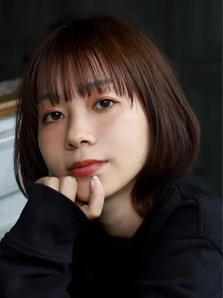 ミディアム カラー 🌼yuna🌼 pagesのヘアスタイル