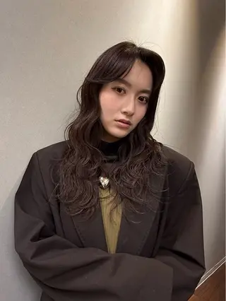 セミロング カラー "Daisy" Rio /大名・天神のヘアスタイル