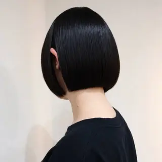 ショート iga/渋谷個室🍀 艶髪カラー✨のヘアスタイル