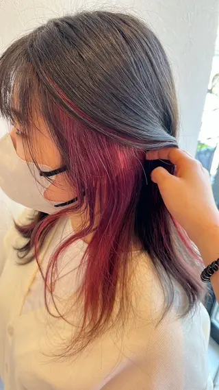 カラー 中村絵里奈/ 大曽根♡カットモデルのヘアスタイル