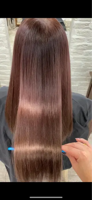 ロング カラー 美髪クリエイター マリアのヘアスタイル