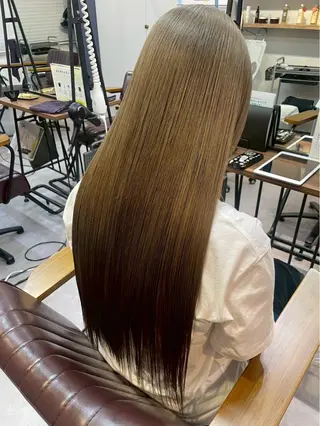 カラー ✨髪質改善カラー✨ ストレート☔脇田のヘアスタイル