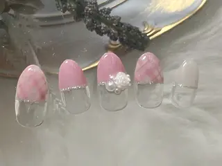 ネイル Laulea昭島🎀 Jr YUU 🎀のネイルデザイン