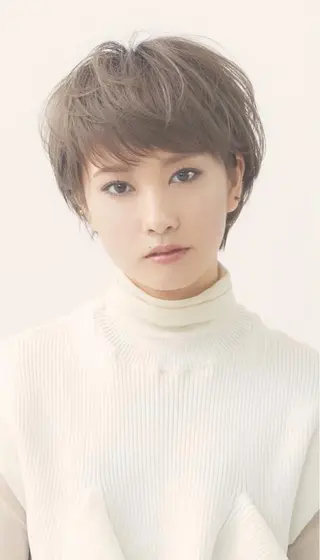 ショート カラー パーマ KONOMI スタイリストのヘアスタイル